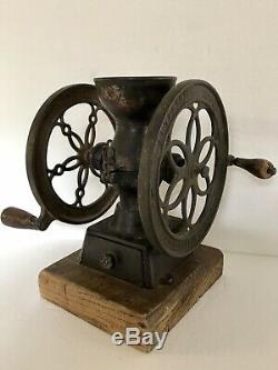 Antique ENTERPRISE & L. F. & C. COFFEE GRINDER MILL Orig Paint PARTS REPAIR