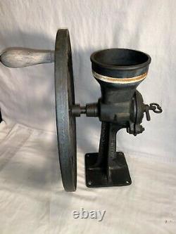 Antique ENTERPRISE Mfg Co # 60 GRIST MILL Coffee Wheat Corn Grain GRINDER 23403