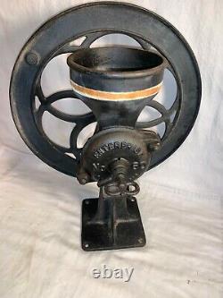 Antique ENTERPRISE Mfg Co # 60 GRIST MILL Coffee Wheat Corn Grain GRINDER 23403