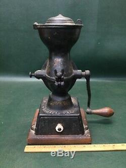 Antique ENTERPRISE Mfg. Co. No. 1 Coffee Mill Grinder Cast Iron Philadelphia USA