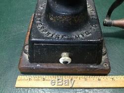 Antique ENTERPRISE Mfg. Co. No. 1 Coffee Mill Grinder Cast Iron Philadelphia USA