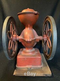 Antique ENTERPRISE No 3 Coffee Grinder Mill 1873 Working Condition