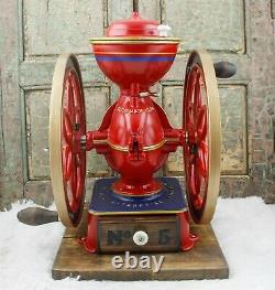 Antique ENTERPRISE PHILADELPHIA Coffee Grinder No. 5 Mill Moulin cafe Molinillo