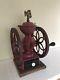 Antique Early 1850s Enterprise Cast iron Coffee Grinder Mill For Parts or Repair