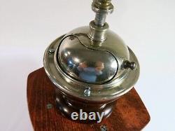 Antique Early 1900s PeDe SOLIDA German Box Conical Burr Coffee Grinder