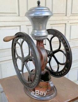 Antique Elgin National Coffee Mill Grinder Woodruff & Edwards