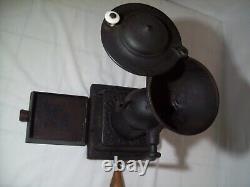 Antique Enterprise Cast Iron Hand Crank Coffee Grinder Swift Mill