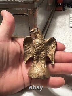 Antique Enterprise Coffee Grinder Mill Cast Iron Eagle Bird Finial Topper Part