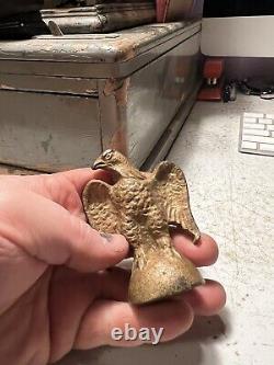 Antique Enterprise Coffee Grinder Mill Cast Iron Eagle Bird Finial Topper Part