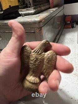 Antique Enterprise Coffee Grinder Mill Cast Iron Eagle Bird Finial Topper Part