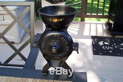 Antique Enterprise Coffee Grinder No 0 Phila. U. S. A (100 % Complete) NICE