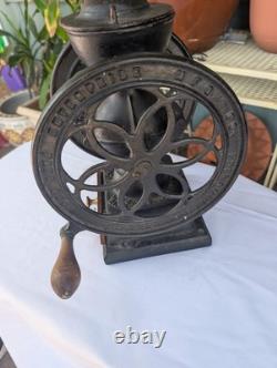 Antique Enterprise Coffee Mill #2 Patented 1873 Philadelphia Pa