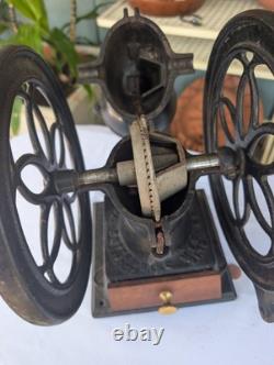 Antique Enterprise Coffee Mill #2 Patented 1873 Philadelphia Pa
