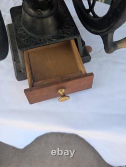 Antique Enterprise Coffee Mill #2 Patented 1873 Philadelphia Pa