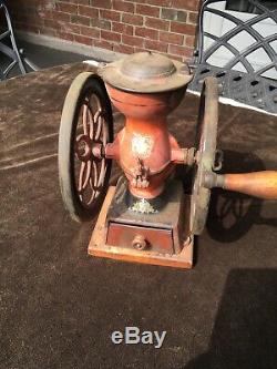 Antique Enterprise MFG Co. No. 2 Coffee Grinder PAT. D Dec. 9 1873 Original Paint