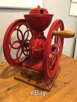 Antique Enterprise MFG NO. 5 Coffee Grinder Cast Iron Mill #5