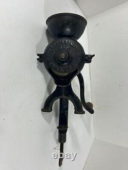 Antique Enterprise Mfg Co. #0 Phila USA Coffee Mill Grinder Clamp Cast Iron TJ