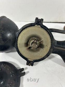 Antique Enterprise Mfg Co. #0 Phila USA Coffee Mill Grinder Clamp Cast Iron TJ