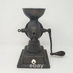 Antique Enterprise Mfg Co Cast Iron Coffee Grinder Mill Oct 1873 Pat No 1