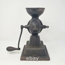 Antique Enterprise Mfg Co Cast Iron Coffee Grinder Mill Oct 1873 Pat No 1