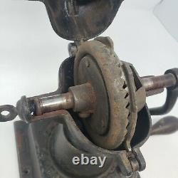 Antique Enterprise Mfg Co Cast Iron Coffee Grinder Mill Oct 1873 Pat No 1