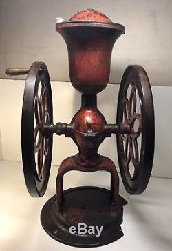 Antique Enterprise Mfg. Co. Large General Store Use No. 712 Coffee Grinder WOW