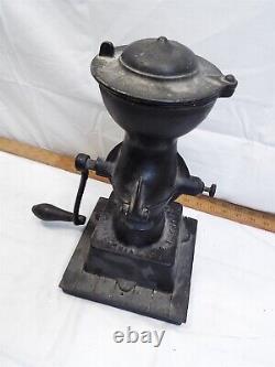 Antique Enterprise Mfg Co No. 1 Size Cast Iron Coffee Grinder Mill Phila PA