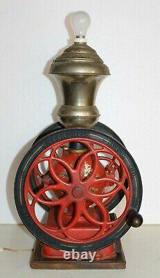 Antique Enterprise Mfg. Doble Wheel. Coffee Grinder Mill Philadelphia. Nº 6 or 8