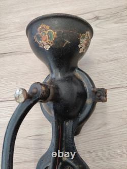 Antique Enterprise No. 0 Table Mount Cast Iron Coffee Grinder