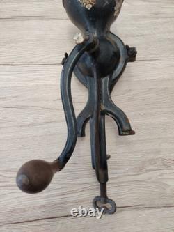 Antique Enterprise No. 0 Table Mount Cast Iron Coffee Grinder