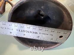 Antique Enterprise No. 0 Table Mount Cast Iron Coffee Grinder Original Paint