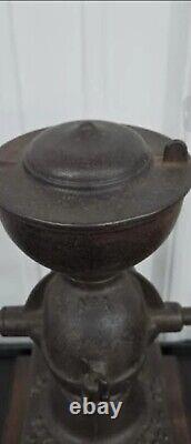 Antique Enterprise No. 1 Cast Iron Coffee Mill Grinder Early Black Country Store