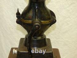 Antique Enterprise No. 1 Cast Iron Coffee Mill Grinder Early Black Country Store