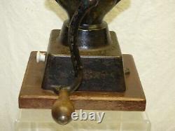 Antique Enterprise No. 1 Cast Iron Coffee Mill Grinder Early Black Country Store