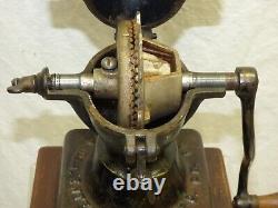 Antique Enterprise No. 1 Cast Iron Coffee Mill Grinder Early Black Country Store