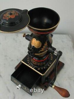 Antique Enterprise No. 1 Pat. 1898 Cast Iron Coffee Grinder Mill