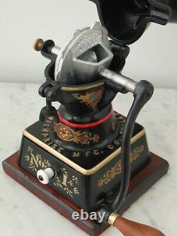 Antique Enterprise No. 1 Pat. 1898 Cast Iron Coffee Grinder Mill