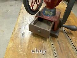 Antique Enterprise No 2 Cast Iron Coffee grinder mill