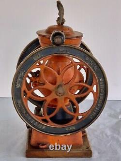 Antique Enterprise No. 2 Coffee Grinder Mill Excellent Condition ORIGINAL PAINT