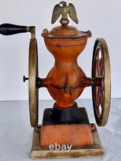 Antique Enterprise No. 2 Coffee Grinder Mill Excellent Condition ORIGINAL PAINT