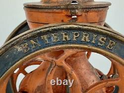 Antique Enterprise No. 2 Coffee Grinder Mill Excellent Condition ORIGINAL PAINT