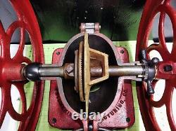 Antique Enterprise No 9 Coffee Grinder 1898 Two Wheel Coffee Mill Granulator