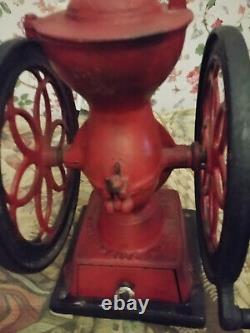 Antique Enterprise Philadelphia Pa. Coffee Grinder Mill No. #2 Lovely Detail