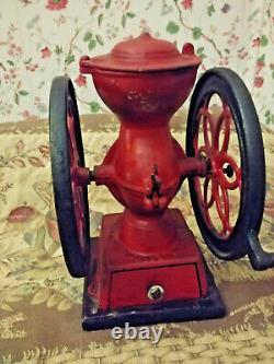 Antique Enterprise Philadelphia Pa. Coffee Grinder Mill No. #2 Lovely Detail