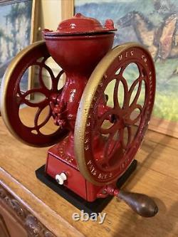 Antique Enterprise Two Wheel #2 Coffee Grinder 1873 patent