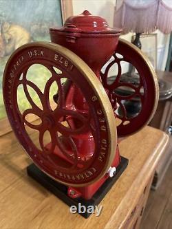 Antique Enterprise Two Wheel #2 Coffee Grinder 1873 patent