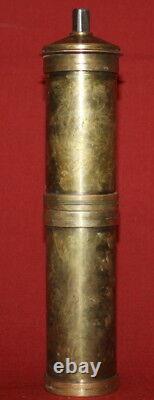 Antique European Brass Food Nuts Coffee Grinder Mill