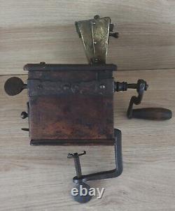 Antique European coffee mill coffee grinder