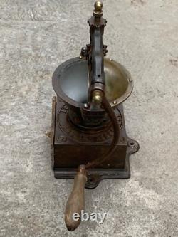 Antique FRERES PEUGEOT BREVETES S. G. D. G Coffee Grinder model A 1 19th Century
