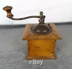 Antique French Coffee Grinder Mill Sign Japy Freres & Cie Beaucourt Paris 1910